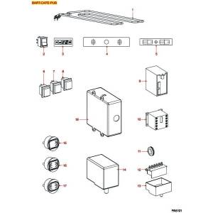Elektrische Komponenten & Anbauteile | PAVONI BART - CAFE - PUB