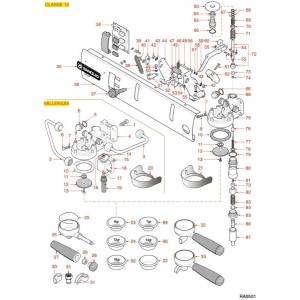 Kaffeeausgabe | RANCILIO CLASSE 10 - MILLENIUM