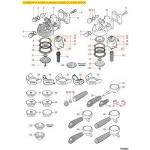 Kaffeeausgabe | RANCILIO CLASSE 6-7-8-9-10 - EPOCA