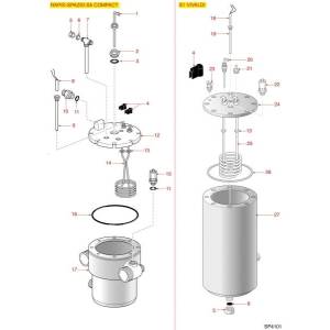 Kessel / Boiler | SPAZIALE S5 COMPACT - RAPID - SPAZIO - S1 VIVALDI