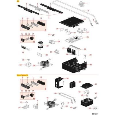 Elektrische Komponenten | SPAZIALE S5 - S5 COMPACT