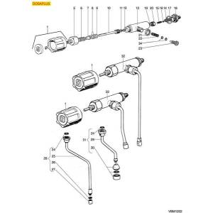 Dampf- + Wasserausgabe | VIBIEMME (VBM) DOSAPLUS
