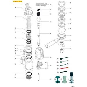 Kaffeeausgabe | VICTORIA ARDUINO ATHENA LEVA HANDHEBEL