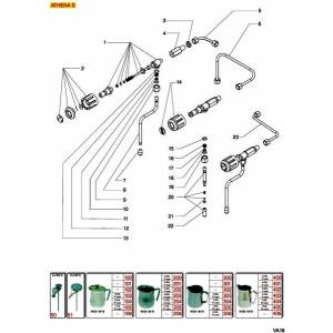 Dampf- + Wasserausgabe | VICTORIA ARDUINO ATHENA S