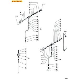 Dampf- + Wasserausgabe | VICTORIA ARDUINO VENUS CENTURY