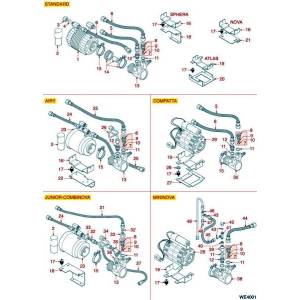 Motoren und Pumpen | WEGA STANDARD - AIRY - COMPATTA - JUNIOR - COMBINOVA - MININOVA