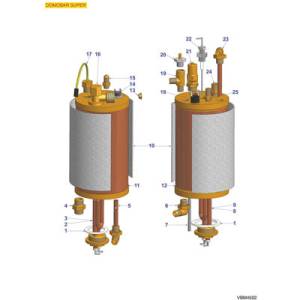 Kessel / Boiler | VIBIEMME (VBM) DOMOBAR SUPER DB