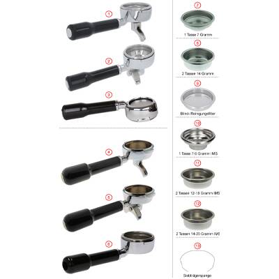 Siebträger - Filtersiebe | ROCKET ESPRESSO R 60V