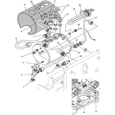 Kessel - Heizköper - Sicherheitsventil | ROCKET ESPRESSO CRONOMETRO EVOLUZIONE R MOZZAFIATO - GIOTTO