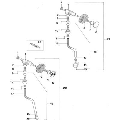 Dampf- / Wasserentnahme | ROCKET ESPRESSO CRONOMETRO EVOLUZIONE R MOZZAFIATO - GIOTTO