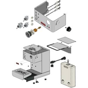 Gehäuse + Elektro- / Anbauteile | LELIT PL41LEM - ANNA