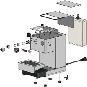 Gehäuse + Elektro- / Anbauteile | LELIT PL41PLUS - GLENDA