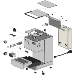 Gehäuse + Elektro- / Anbauteile | LELIT PL41PLUST - GLENDA