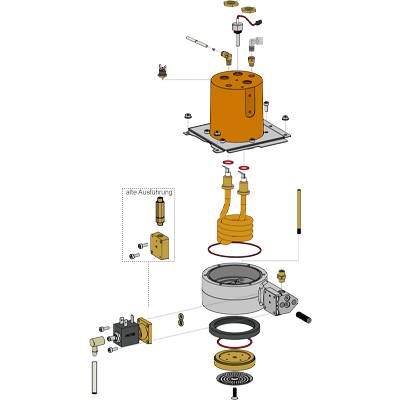 Kaffeeausgabe - Kessel | LELIT PL92T - ELIZABETH