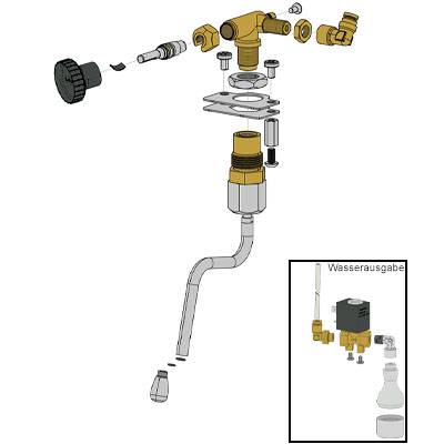 Dampf- / Wasserentnahme | LELIT PL92T - ELIZABETH