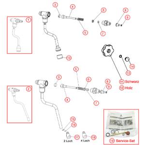 Dampf- / Wasserentnahme | LELIT PL62 - MARA