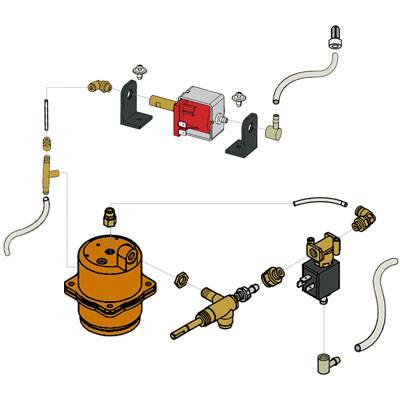 Hydraulik + Pumpe | LELIT PL041 ALTE MODELLE