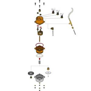 Kaffeeausgabe - Kessel | LELIT PL042 ALTE MODELLE