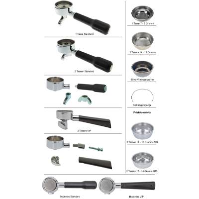 Siebträger + Filtersiebe | LELIT PL042 ALTE MODELLE