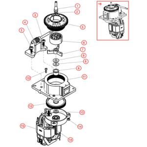 Mahlwerk - Motor | PL043 MMI - FRED