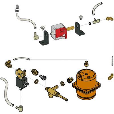 Hydraulik + Pumpe | LELIT PL042 ALTE MODELLE