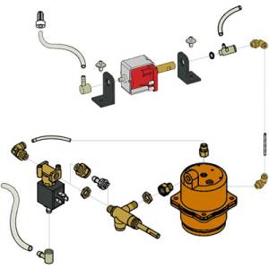 Hydraulik + Pumpe | LELIT PL042 ALTE MODELLE