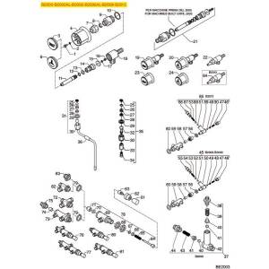 Dampf- + Wasserhähne | BEZZERA B2000 - B2006 - B2009 - B3000 - B2013