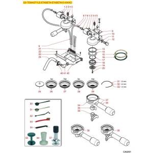 Kaffeeausgabe | CARIMALI E9 - TEMA - ETABETA - KIKKO