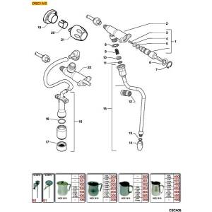 Dampf- + Wasserausgabe | CASADIO DIECI