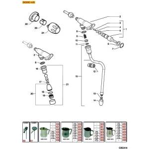 Dampf- + Wasserausgabe | CASADIO DODICI
