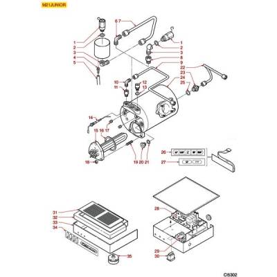 Kessel / Boiler | CIMBALI M21JUNIOR