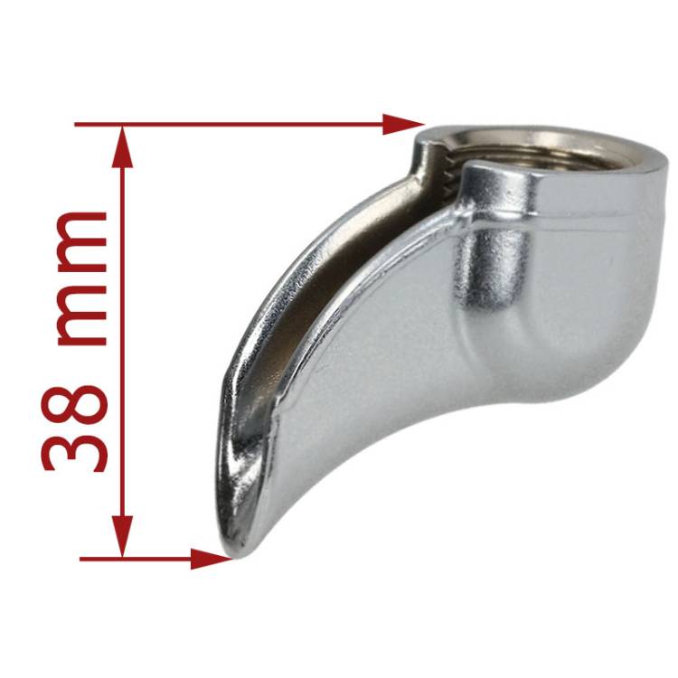 SIEBTRÄGERAUSLAUF | 1 TASSE | 3/8" | GEBOGEN | FÜR *** MODELLE SIEHE TABELLE *** | FÜR UNIVERSELLE ANWENDUNG