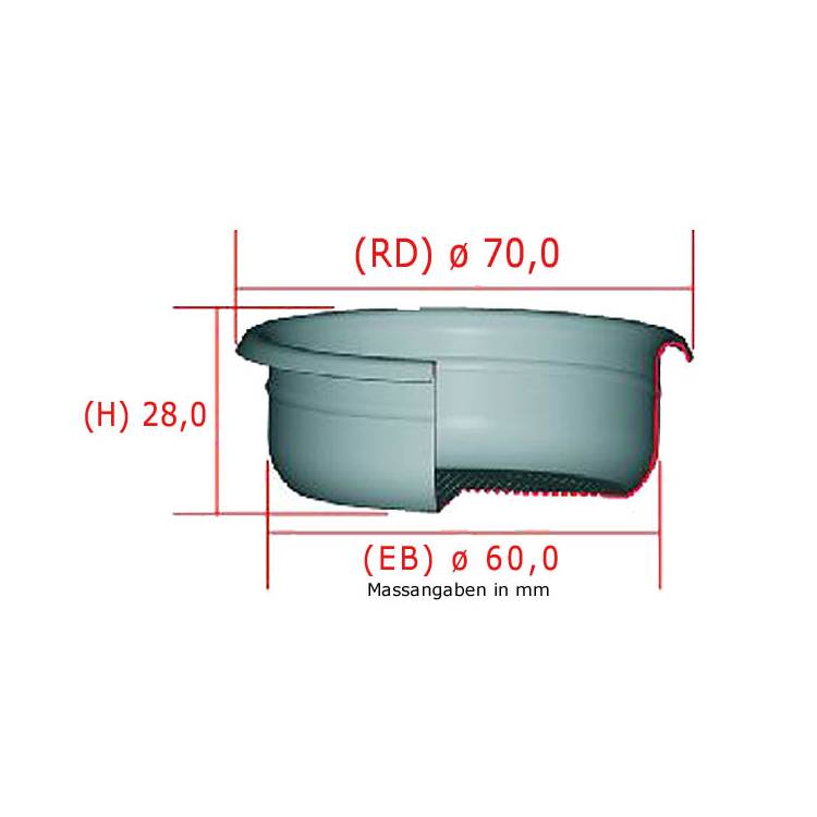 KAFFEESIEB | 2 TASSEN | 14 gr. |  ø 70 mm -  EINBAU ø 60 mm -  HÖHE  27 mm | FÜR LA MARZOCCO | FÜR UNIVERSELLE ANWENDUNG