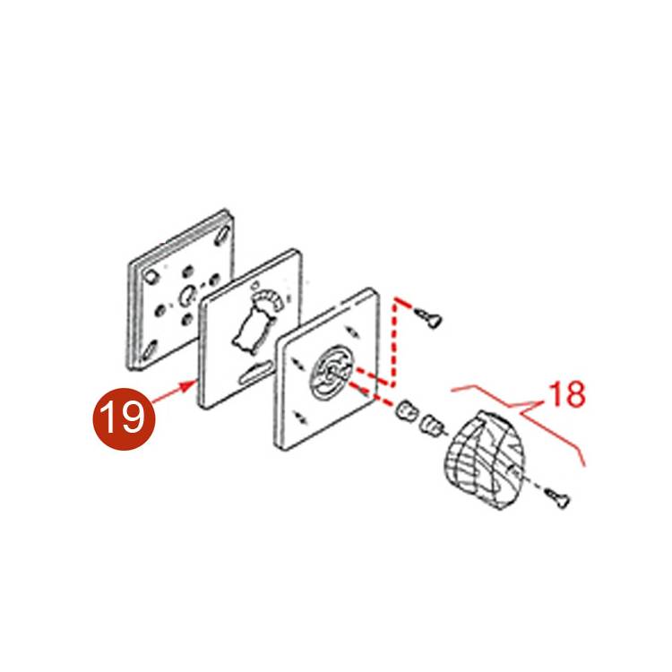 SIEBDRUCK ZU BLENDE HAUPTSCHALTER | SERIGRAPHIER 0-1-2 | ELEKTRA