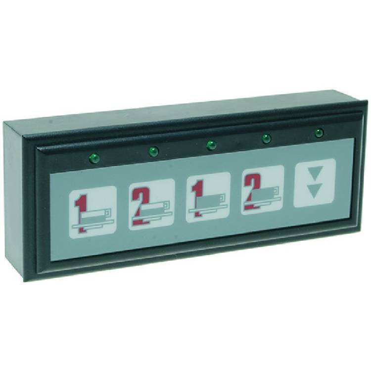 DRUCKKNOPFTAFEL 5 TASTEN