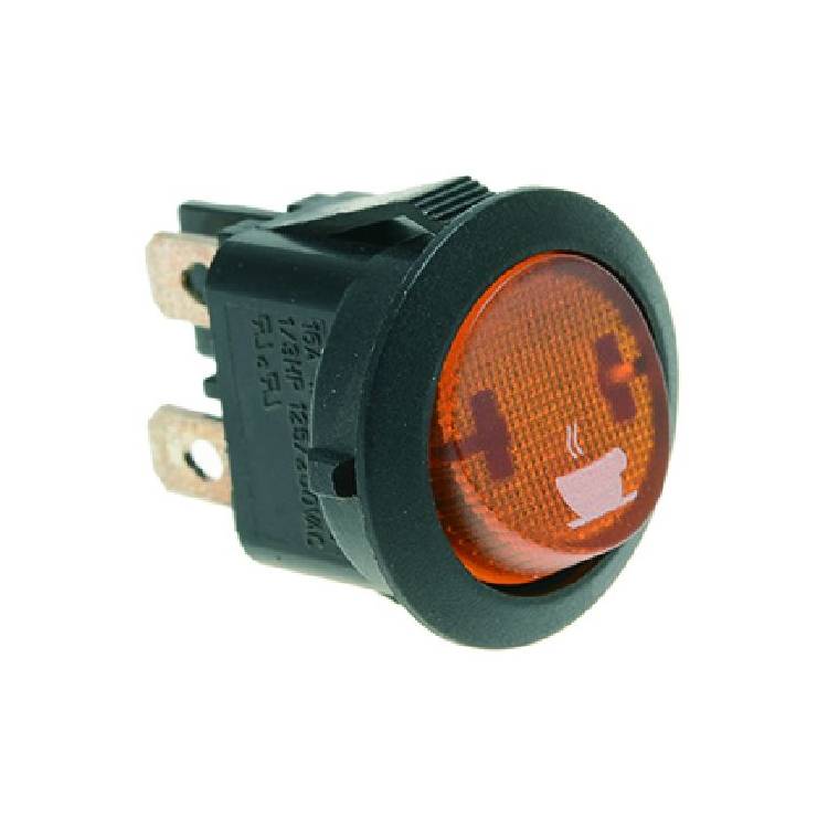 SCHALTER | ZWEIPOLIG | ORANGE 10A 250V