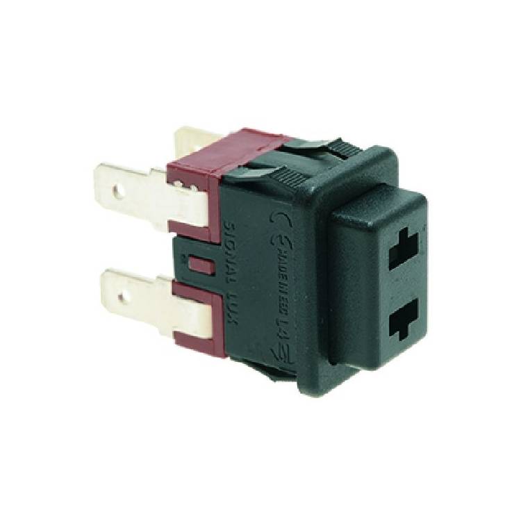 SCHALTER | ZWEIPOLIG | SCHWARZ 16A 250V
