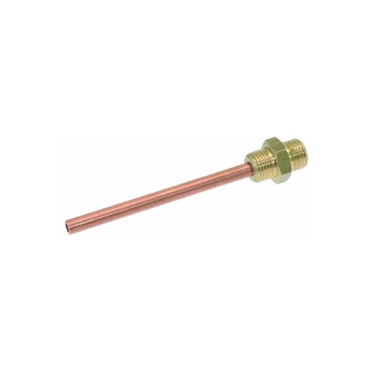 EINSPRITZROHR WÄRMETAUSCHER |  1/4" - LÄNGE 80 mm | FÜR ASTORIA CMA - MCE - LAVAZZA - WEGA *** MODELLE SIEHE TABELLE ***