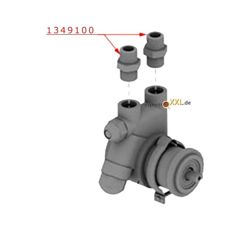 PUMPENANSCHLUSS | 3/8" GERADE x 3/8" MIT KONISCHEM AUSSEN-GEWINDE | FÜR UNIVERSELLE ANWENDUNG