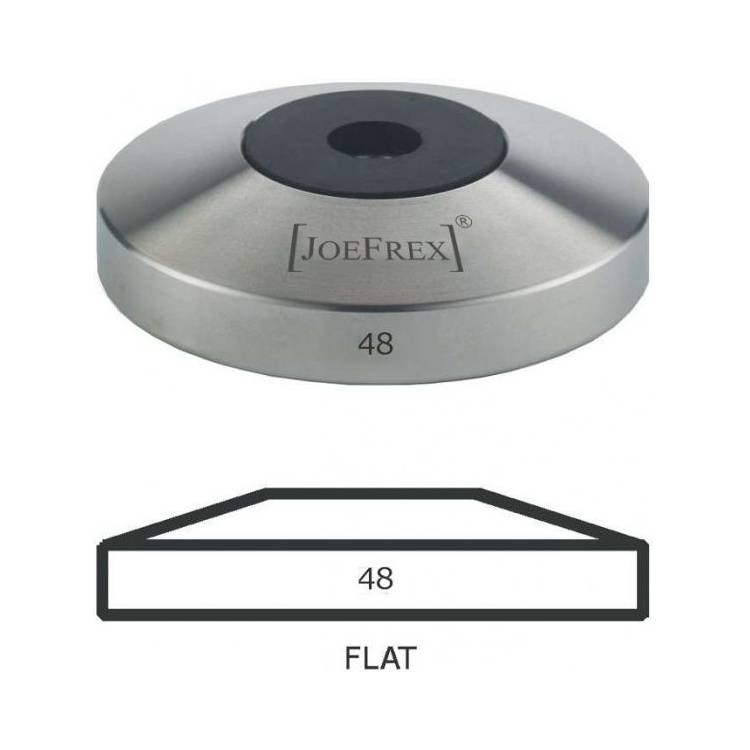 TAMPER BASIS | "BASE FLAT" | ø 48,0 mm - ANDRÜCKFLÄCHE FLACH | GEWINDE M8 | VON JOE FREX