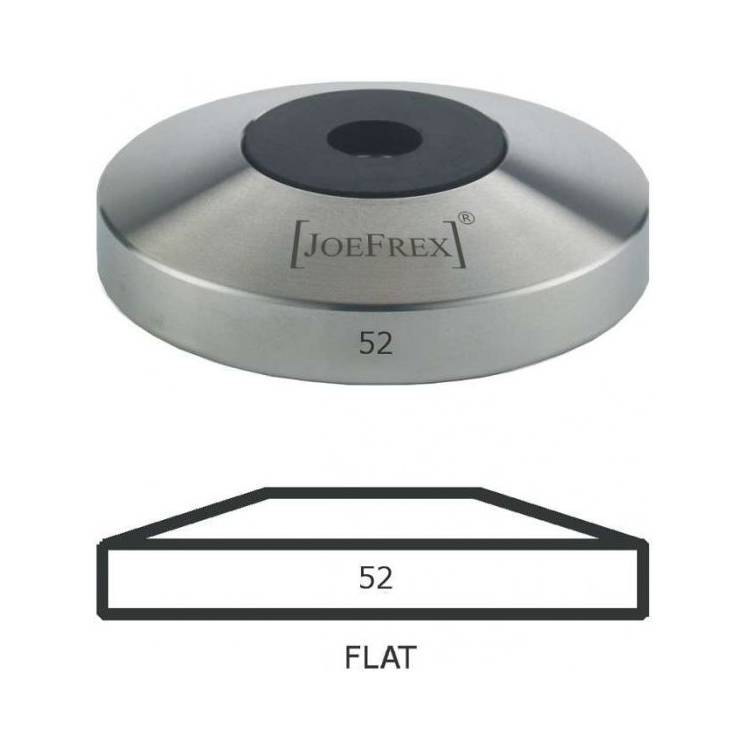 TAMPER BASIS | "BASE FLAT" | ø 52,0 mm - ANDRÜCKFLÄCHE FLACH | GEWINDE M8 | VON JOE FREX