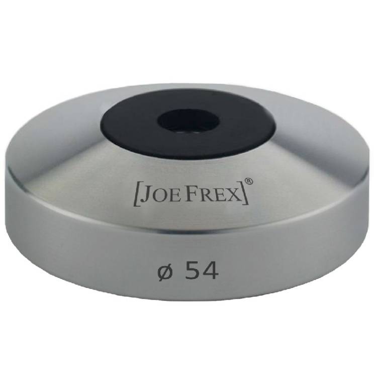 TAMPER BASIS | "CLASSIC" EDELSTAHL | ø 54,0 mm - ANDRÜCKFLÄCHE FLACH | GEWINDE M8 | VON JOE FREX