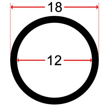 ABLAUFSCHLAUCH DRAHTVERSTÄRKT ELISPIR | ø 12x18 mm - LÄNGE 5M ROLLE