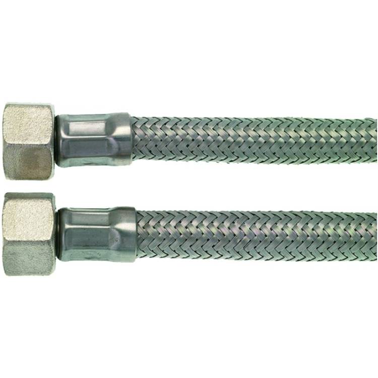 METALL-FLEXSCHLAUCH | LÄNGE 500 mm | 3/8"IG - 3/8"IG | KONISCH DICHTEND | BEIDSEITIG GERADE