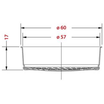 IMS PRÄZISIONSDUSCHE | ø 60 mm | E61200IM | FÜR E-61 BRÜHGRUPPEN