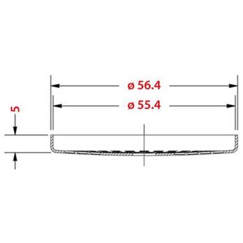 IMS PRÄZISIONSDUSCHE | ø 56,4 mm | MA200IM | FÜR CARIMALI - LA MARZOCCO - SLAYER - SYNESSO