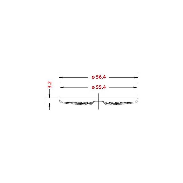 IMS PRÄZISIONSDUSCHE | ø 56,4 mm | SI200IM | FÜR NUOVA SIMONELLI - VICTORIA ARDUINO