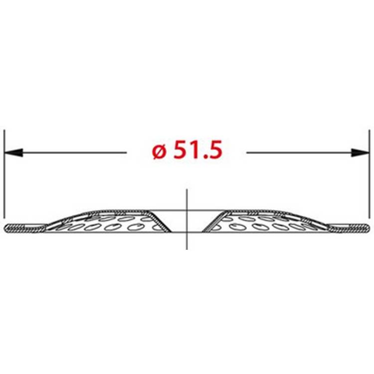 IMS PRÄZISIONSDUSCHE | ø 51,5 mm | CI35WM | *** HERSTELLER SIEHE TABELLE ***