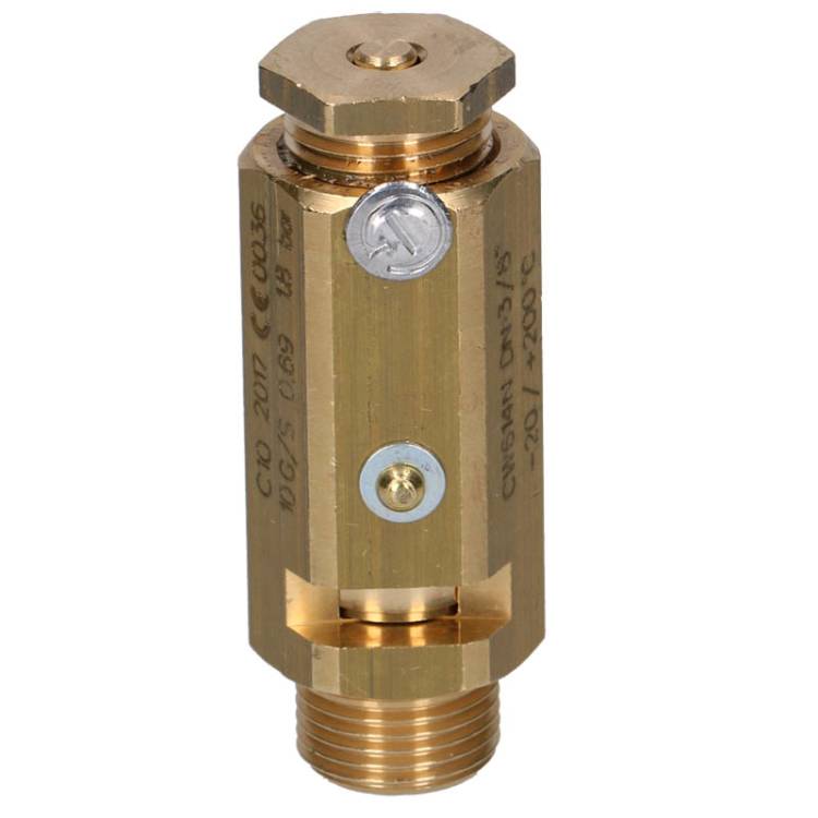 SICHERHEITSVENTIL | 3/8" - 1,8 bar | FÜR  BFC - CARIMALI - RANCILIO - CBC ROYAL - SANREMO *** MODELLE SIEHE TABELLE ***