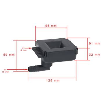 ABLAUFSCHALE | FÜR GAGGIA MILANO  D90 - E90 - FD2000 - FE2000 - XD - XE